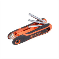 TACTIX ΣΕΤ TORX ΚΛΕΙΔΙΑ+ΤΡΥΠΑ ΚΛΙΠ ΒΑΡ.ΤΥΠ.CR-V (9-40) 8T (206209)