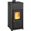 La Nordica Tea Black Μαντεμένια Ξυλόσομπα Αερόθερμη 6.6kW