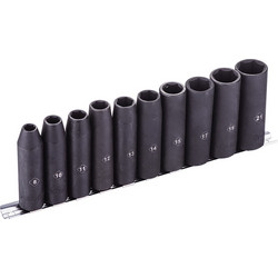 BORMANN Pro BORMANN Pro BHT7704 Σετ Καρυδάκια Aέρος Μακρυά 1/2'' , 8,10,11,1213,14,15,17,19,21mm