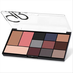 Golden Rose City Style Face & Eye Palette 02 Smokey
