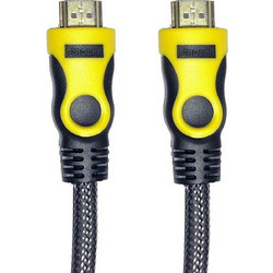 Andowl Καλώδιο HDMI 2.0 Braided HDMI Male to HDMI Male 1.5m Black QHD15