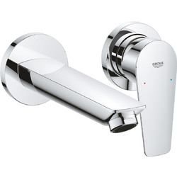 Εντοιχισμένη Μπαταρία Νιπτήρα 2 Οπών Grohe Bauedge 20474001 Ορειχάλκινη Χρωμέ