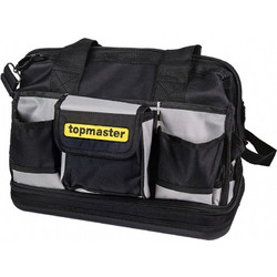 TOP MASTER Τσάντα Εργαλείων Ώμου Μαύρη Μ40xΠ23xΥ31εκ. 499949