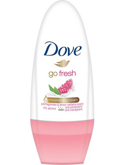Dove Go Fresh Pomegranate & Lemon Verbena Γυναικείο Αποσμητικό Roll On 48h 50ml