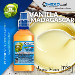Natura Vanilla Madagascar Hypermix Ultra 4ml/60ml Flavorshot Γλυκιά - Φρούτο