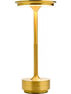 Φωτιστικό Επαναφορτιζόμενο LED 3W 3CCT Dimmable Χρυσό Ματ