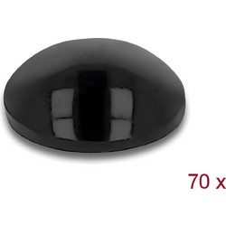 Λαστιχένια Αντιολισθητικά πόδια Delock 8 x 3 mm, 70 τμχ. 18308