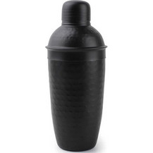 Cobbler Shaker σφυρήλατο μαύρο 600 ml