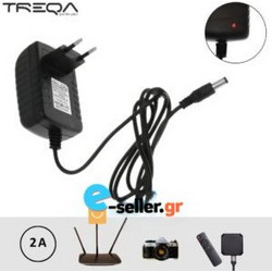 Universal Τροφοδοτικό Πρίζας 2A - 220V AC σε DC 12V - Treqa