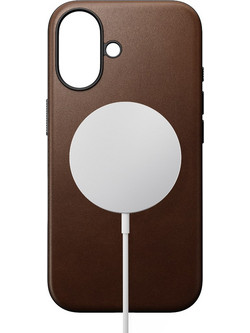NOMAD θήκη δερμάτινη Traditional MagSafe για Apple iPhone 16 6.1 2024 - ΚΑΦΕ - NM01850885