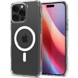 Spigen Ultra Hybrid MagFit Back Cover Transparent / White (iPhone 16 Pro Max)