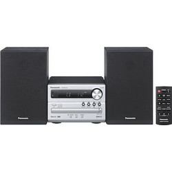 Panasonic SC-PM250 Ηχοσύστημα Hi-Fi 2.0 20W με CD / Digital Media Player και Bluetooth Silver