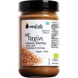 Ταχίνι ολικής άλεσης βιολογικό Medioils 320ml - Medi oils