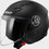 LS2 OF616 Airflow ΙΙ Matt Black Κράνος Μηχανής Jet 950gr