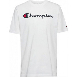 Champion Ανδρικό Αθλητικό T-Shirt Λευκό 220256-WW001