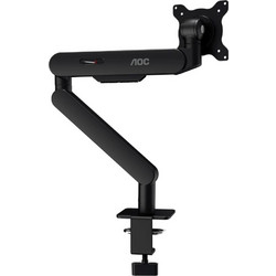 AOC AM400 Single Monitor Arm Black (AM400B) (AOCAM400B)