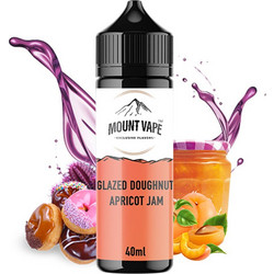 Mount Vape Glazed Doughnut Apricot Jam 40ml/120ml (Ντόνατ, Ζάχαρη, Μαρμελάδα & Βερίκοκο) (Flavour Shots)