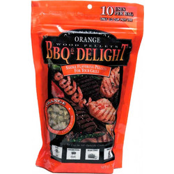 BBQ Delight Smoking pellets Orange 450gr
