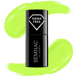 Semilac UV Hybrid 440 Energetic Lime Ημιμόνιμο Βερνίκι Νυχιών 7ml
