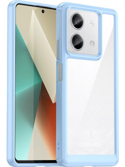 Outer Space Case with gel frame for Xiaomi Redmi Note 13 Pro+ - blue