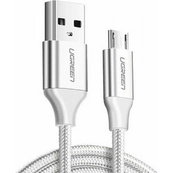 Καλώδιο Ugreen Cable USB to micro USB 2.4 A 1m White