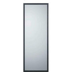 Mirrors & More Thea Καθρέπτης Τοίχου Ολόσωμος με Μαύρο Ξύλινο Πλαίσιο 166x66cm Κωδικός: 1110205
