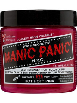 Manic Panic Hot Hot Pink Μόνιμη Βαφή Μαλλιών 118ml