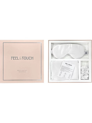 Σετ 100% Μεταξωτή Μαξιλαροθήκη 3 τεμαχίων Beauty Sleep Feel & Touch - 30 - Ice