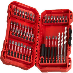 Milwaukee Σετ 48 Μύτες Κατσαβιδιού Torx / Αστέρι / Σταυρός Shockwave 4932492005