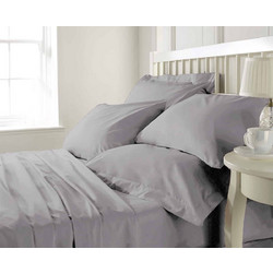 Anna Riska Σεντόνι Υπέρδιπλο Βαμβακερό 240x270 Prestige 9 Grey