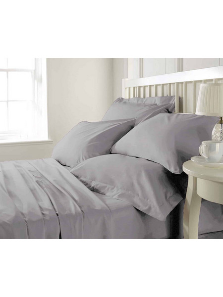 Anna Riska Σεντόνι Υπέρδιπλο Βαμβακερό 240x270 Prestige 9 Grey