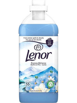 Lenor Συμπυκνωμένο Μαλακτικό Ρούχων με Άρωμα Caresse Spring 55 Μεζούρες