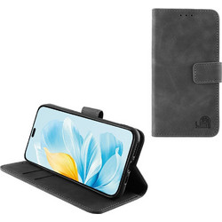 Lime Essential Magnet Book Stand Clip Θήκη (Honor 200 Lite 5G) Grey
