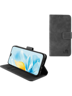 Lime Essential Magnet Book Stand Clip Θήκη (Honor 200 Lite 5G) Grey