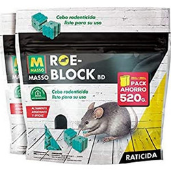 Masso Roe-Block BD Ποντικοφάρμακο 520g