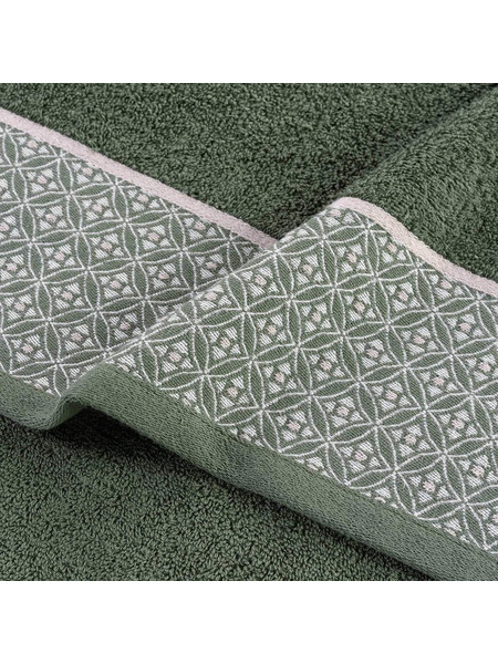 Douceur d'Interieur Πετσέτα Μπάνιου Βαμβακερή jacquard Belina Χακί 90Χ150cm