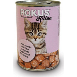 Rokus Kitten Chunks with Salmon & Tuna 410gr
