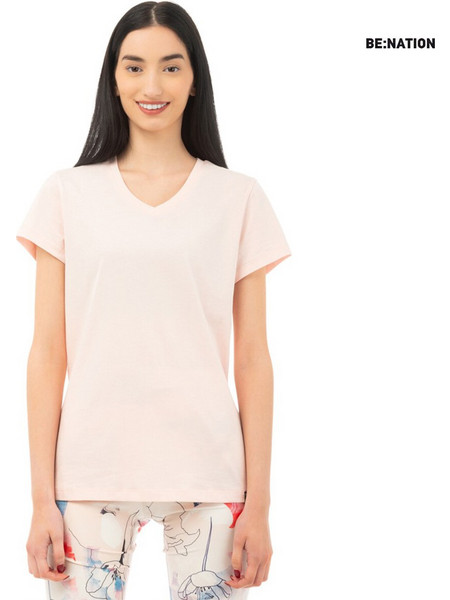 WOMEN V-NECK S/S TEE ESSENTIALS