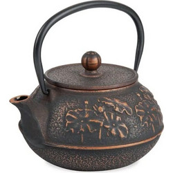 Berlinger Haus Εμαγιέ Τσαγιέρα 850 ml από Μαντέμι σε Μαύρο Χρώμα, Black Rose Collection BH-6531 - Berlinger Haus