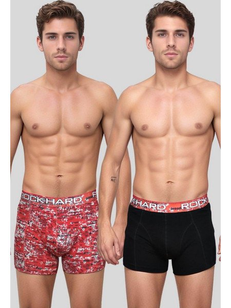 Boxer Ανδρικό Σετ 2Pack Q7050 - ΠΟΛΥΧΡΩΜΟ