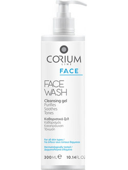 Corium Face Wash Gel Ντεμακιγιάζ 300ml