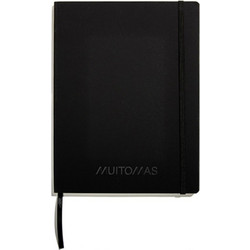 Muitomas Σημειωματάριο 19x25cm 120 Φύλλων Μαύρο NOTESBIGBK