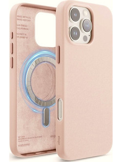Θήκη iPhone 16 Pro Max Elago Magnetic Leather από Vegan Δέρμα με MagSafe - Lovely Pink (ES16MSLE69PRO-LPK)
