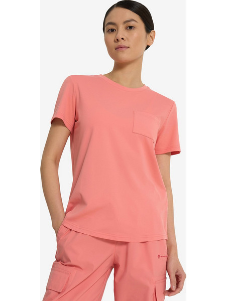 OUTVENTURE Κοντομάνικη Μπλούζα Womens Hiking T-shirt PINK γυναίκες
