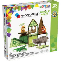 Magna-Tiles Μαγνητικά Πλακίδια Clear Colors Jungle Σετ 25τμχ 21225