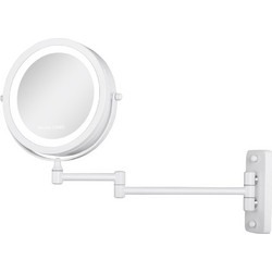 Gillian Jones - Double-sided wall mirror - White - 17.5 cm