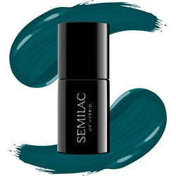 Semilac UV Hybrid 074 Prussian Blue Ημιμόνιμο Βερνίκι Νυχιών 7ml