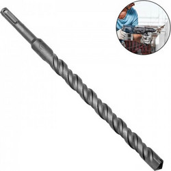 Τρυπάνι με SDS Plus Στέλεχος για Δομικά Υλικά 18x260mm OEM