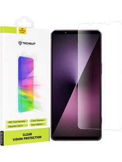 ERBORD Techsuit Γυαλί προστασίας Clear Vision 9H 111D Full Cover Glue Glass, 0.3MM για Sony Xperia 1 VII - ΔΙΑΦΑΝΟ - KF2349093