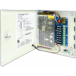 AMR-1209C-10A Τροφοδοτικό-κατανεμητής για C.C.T.V. 12V 10A 9 καναλιών (1.2.16) AMARAD